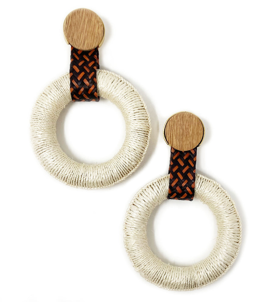 Maguey Hoop Earrings