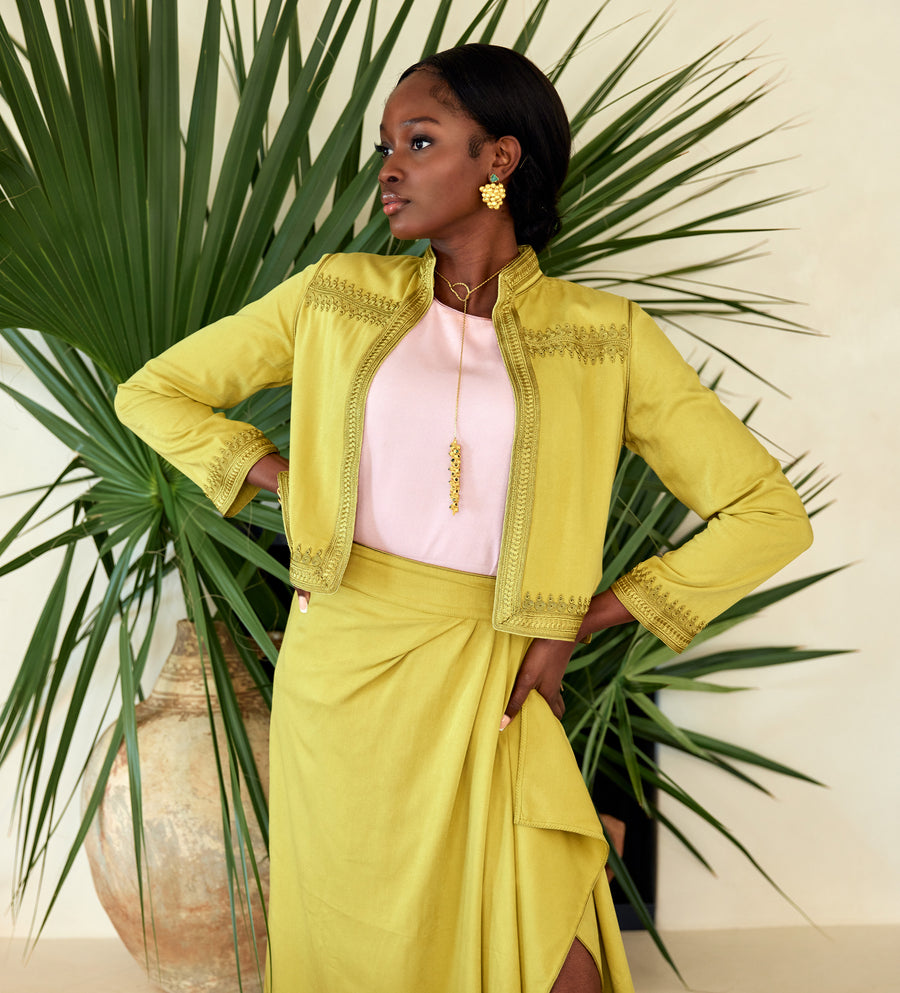 Marjorelle Cropped Jacket