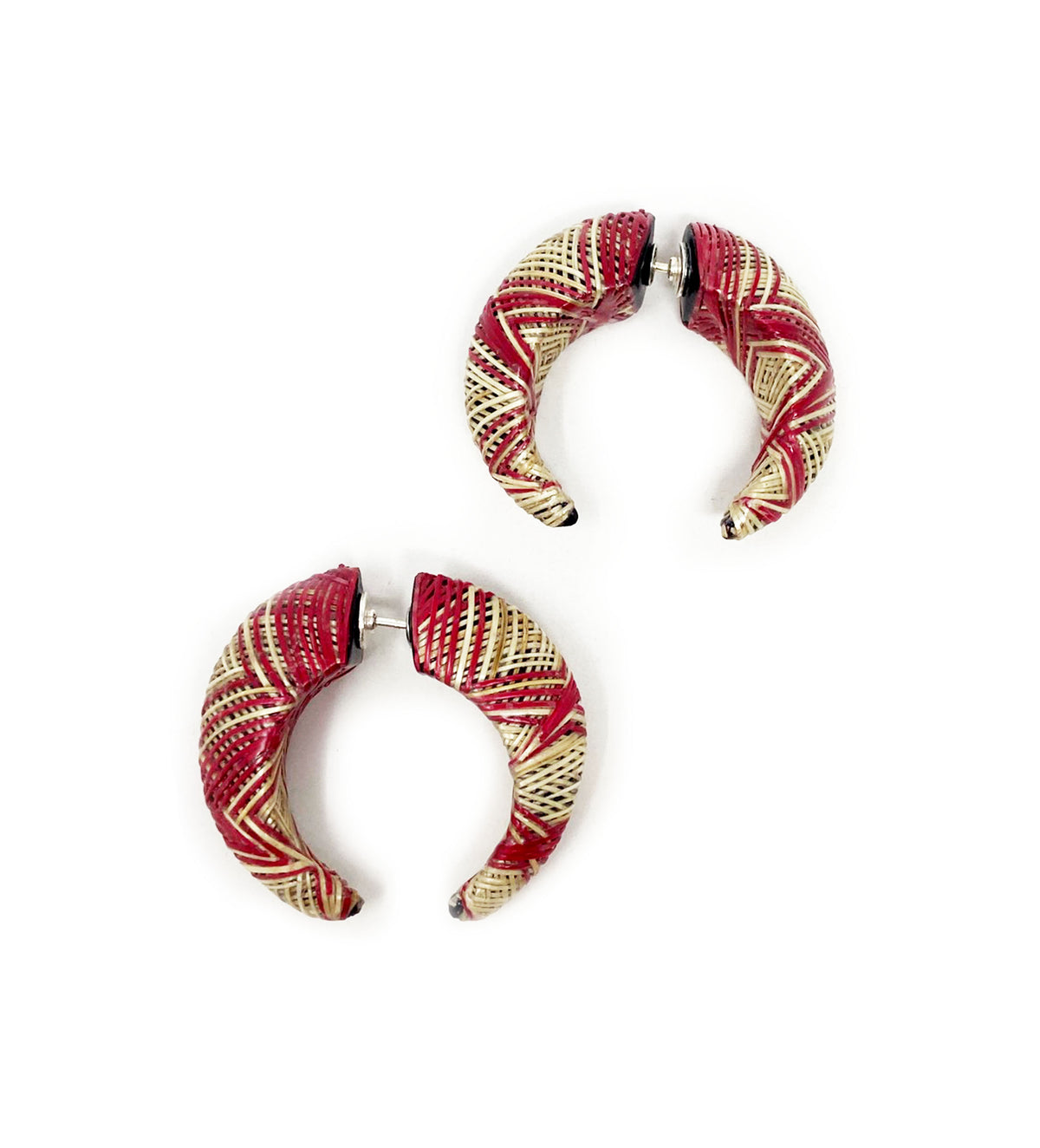 Mini Crescent Earrings