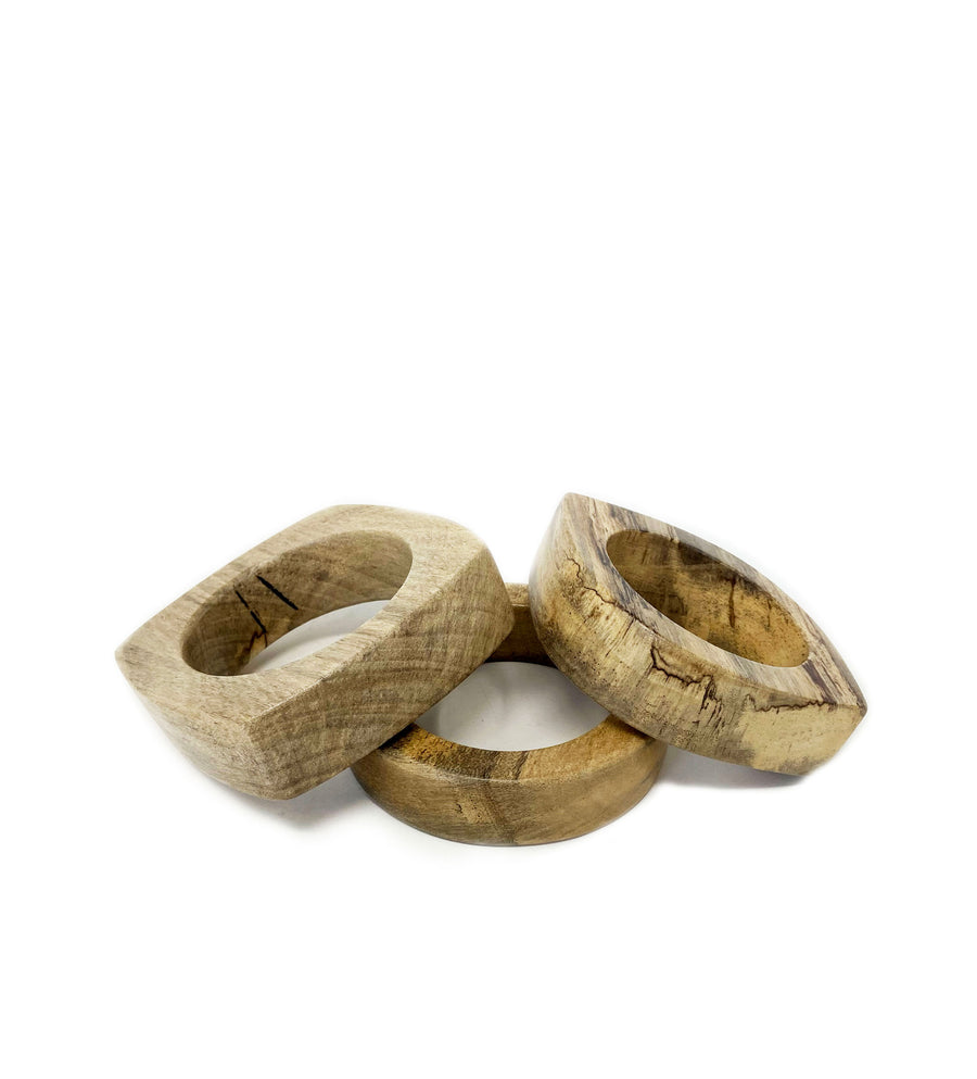 Obeche Bangle- Circle