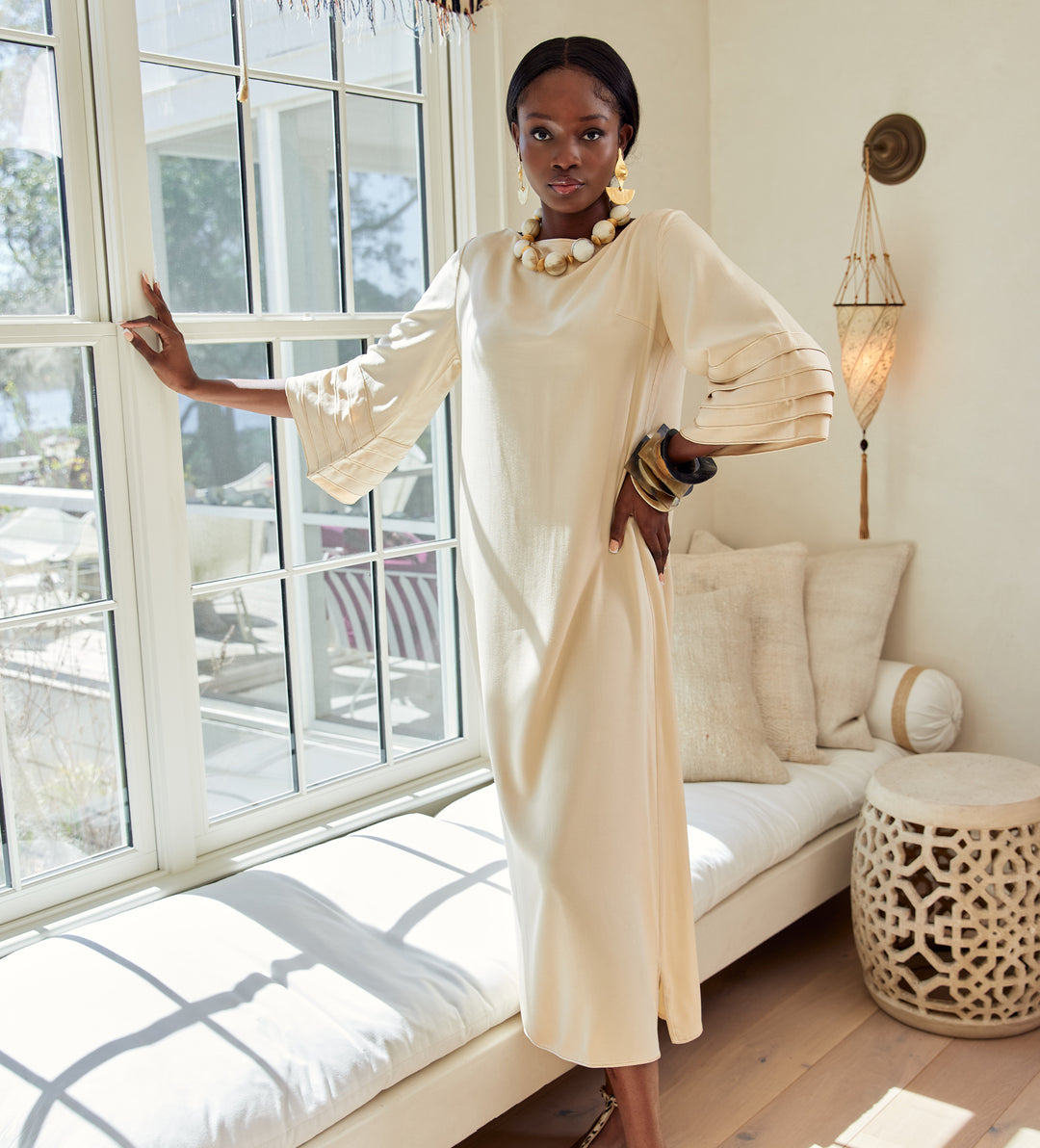 Oasis Pagoda Sleeve Dress Ibu Movement Oasis Pagoda Sleeve Dress Ibu Movement