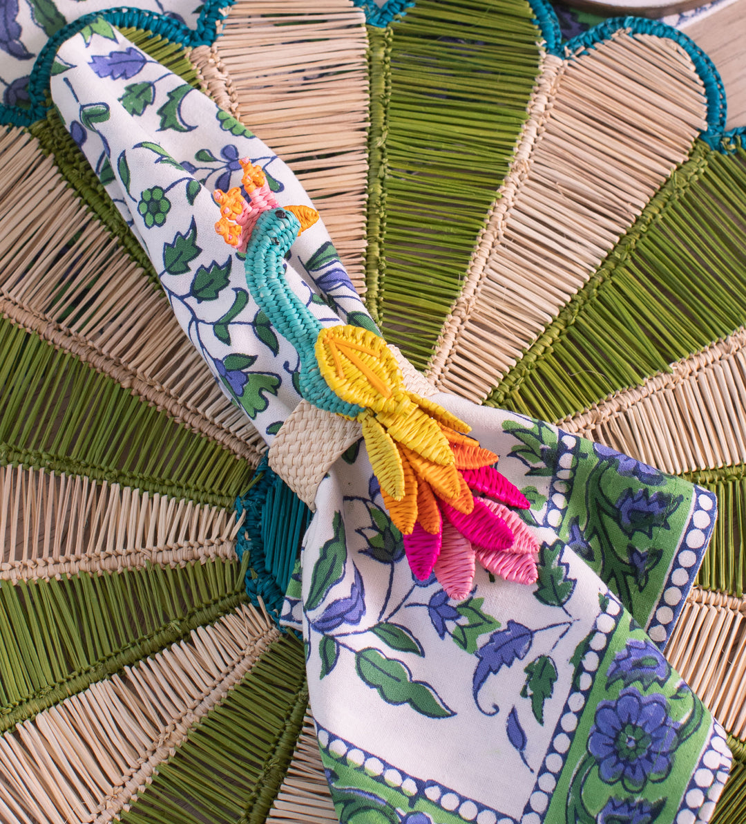 Peacock Napkin Ring