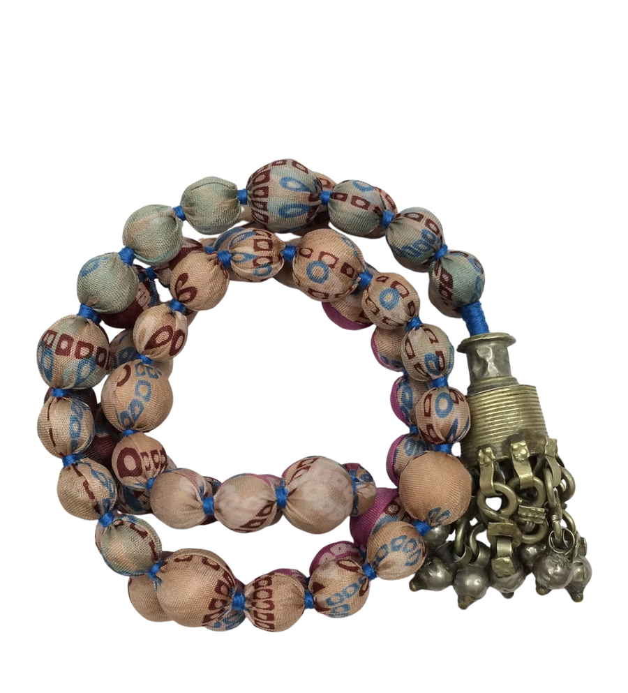 Jhumka Sari Necklace