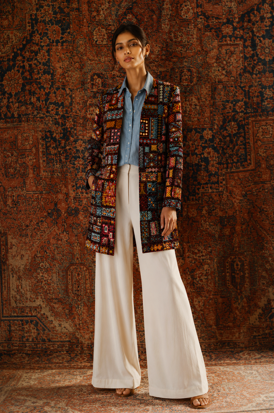 Rabari Hand Embroidered Jacket