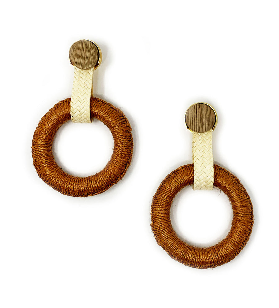 Maguey Hoop Earrings