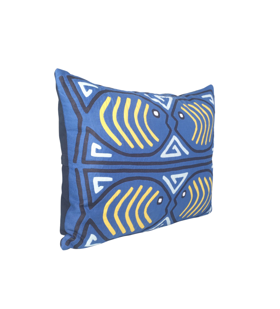 Mola Fish Pillow