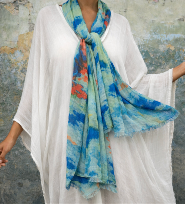 Reeka Fine Wool Shawl