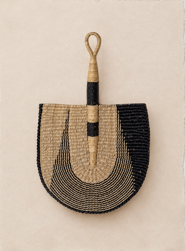 Handwoven Bolga Fan Small