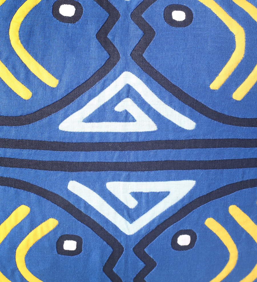 Mola Fish Pillow
