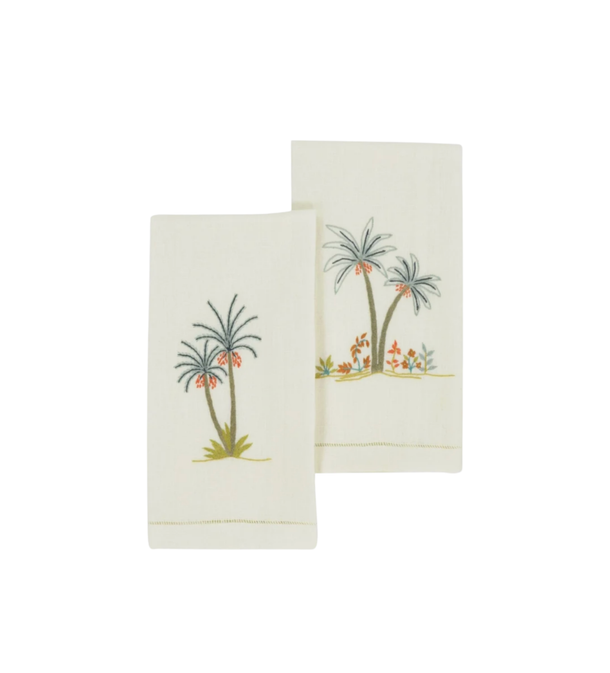 Breezy Palm Napkins- Set of 2