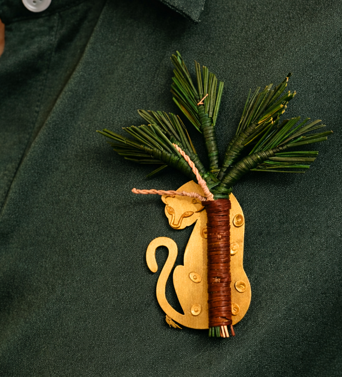 Jungle Companion Brooche