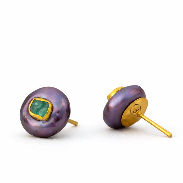 Baroque Pearl Stud