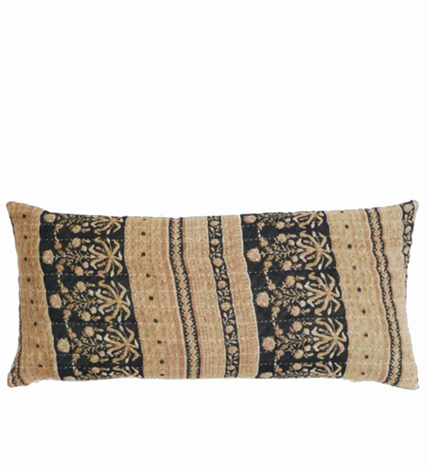 Kantha Lumbar Pillow