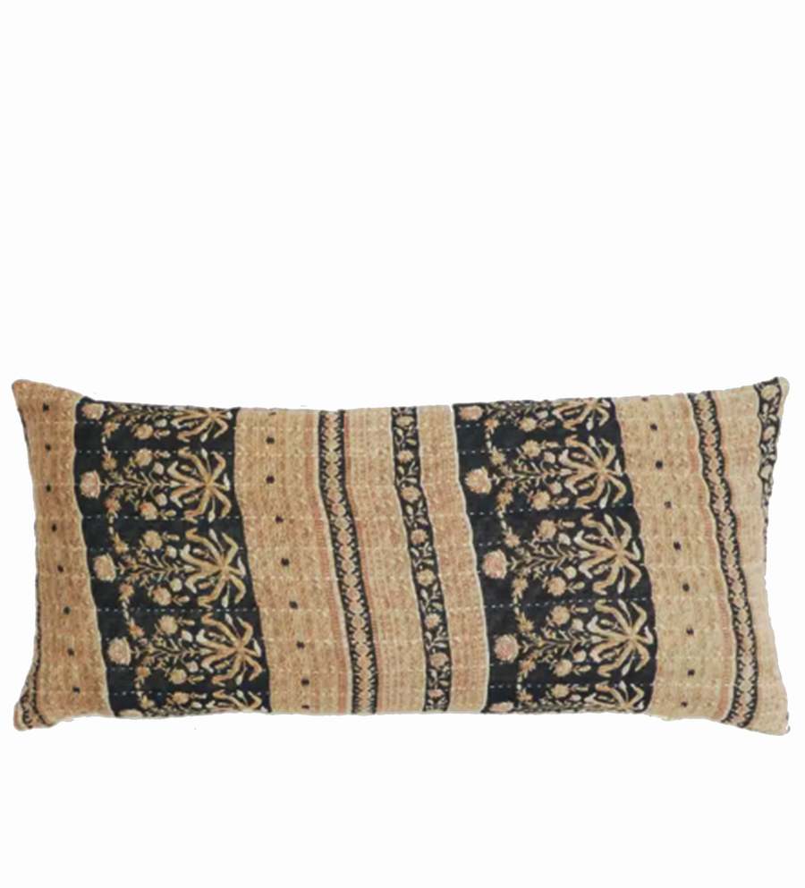 Kantha Lumbar Pillow
