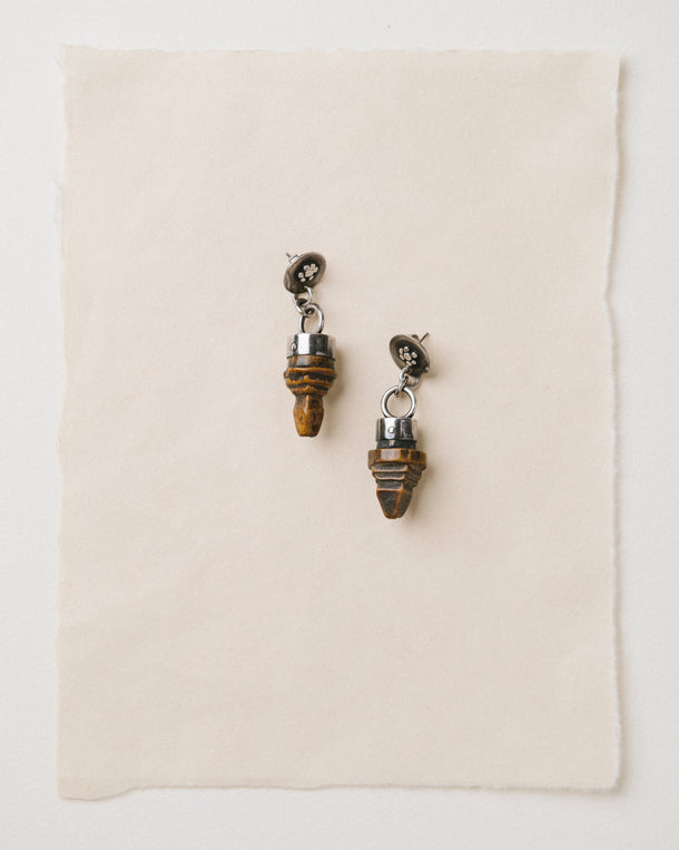 Berber Kohl Jar Top Earrings