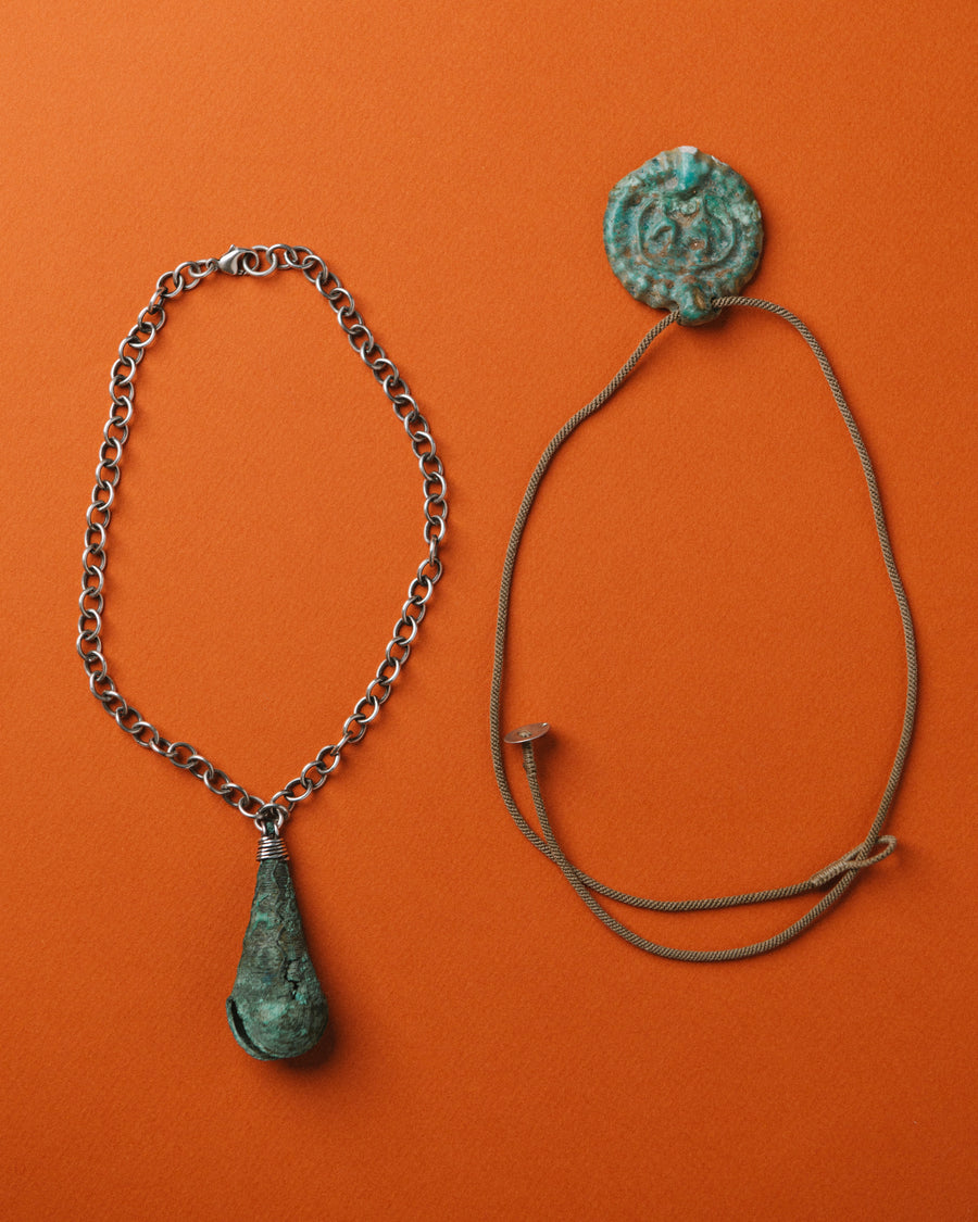 Lost Treasure Copper Bell Necklace
