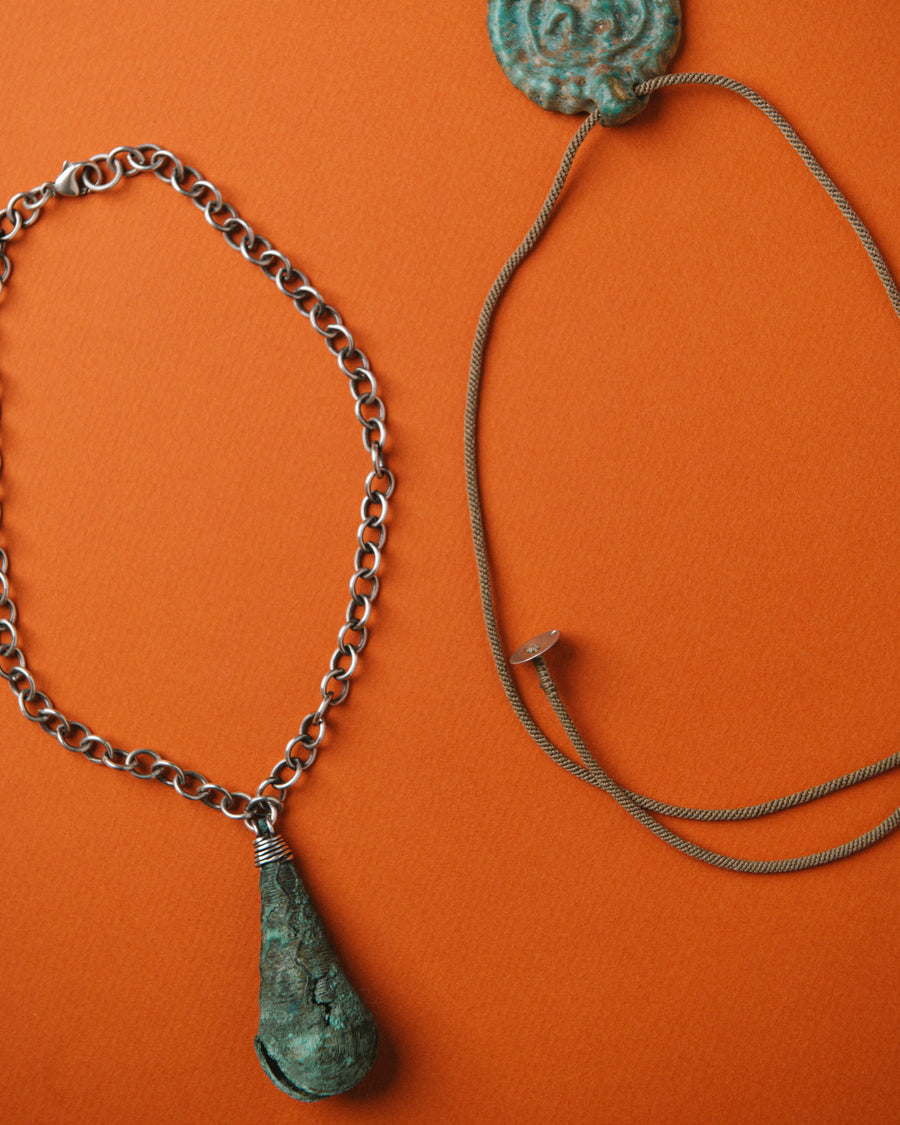 Lost Treasure Copper Bell Necklace