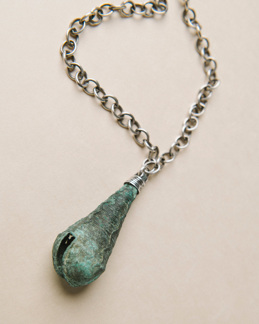 Lost Treasure Copper Bell Necklace