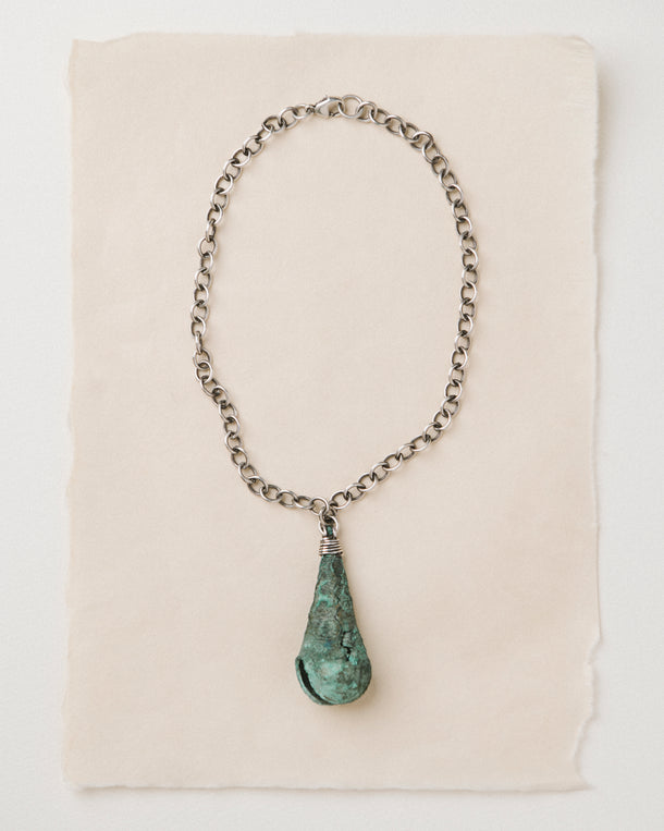 Lost Treasure Copper Bell Necklace