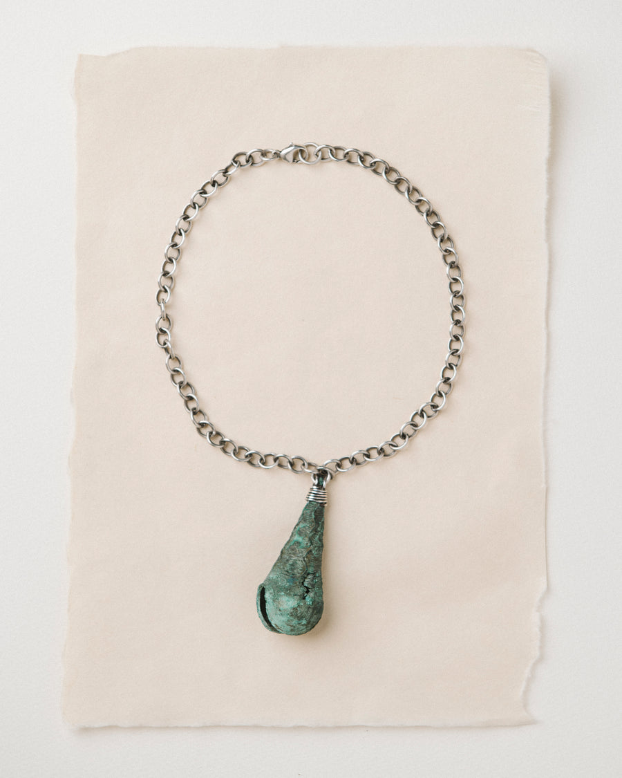 Lost Treasure Copper Bell Necklace