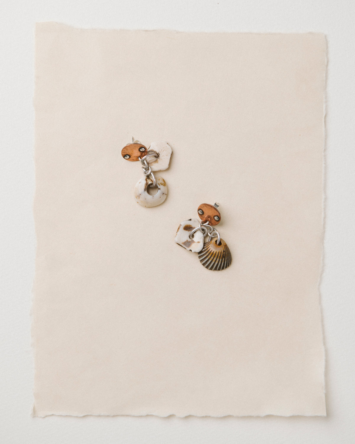 Multi Shell Earrings