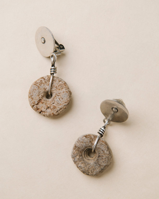 Mali Stone Beads Earrings