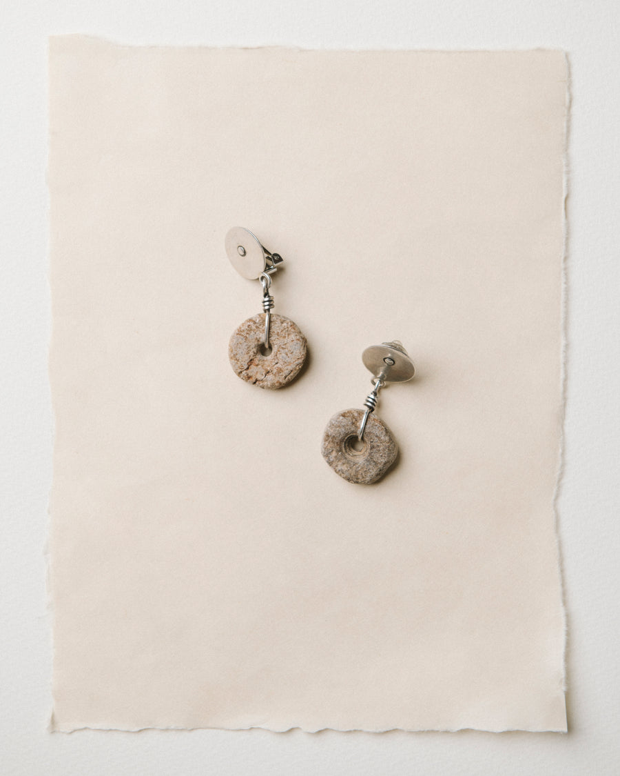 Mali Stone Beads Earrings
