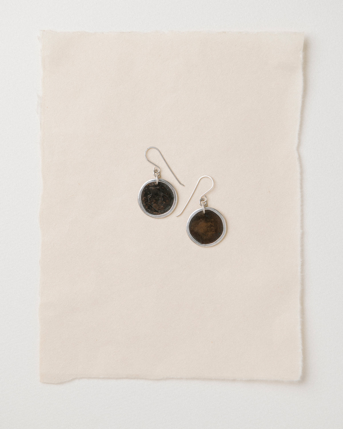 Moroccan Large Coin Earrings