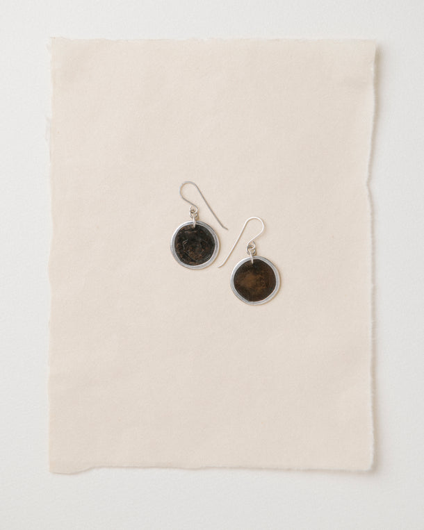 Moroccan Large Coin Earrings