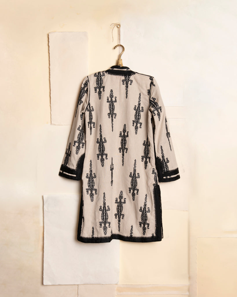 Moroccan Jacket: Baracoa Embroidery