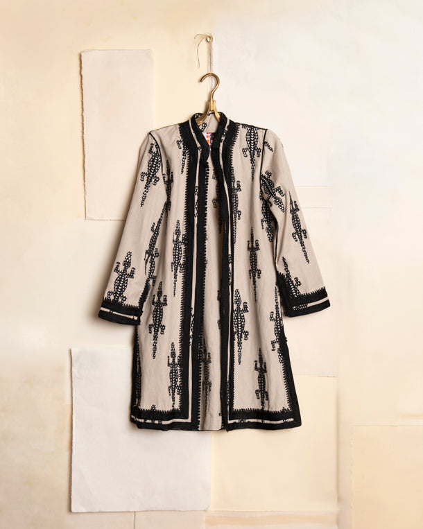 Moroccan Jacket: Baracoa Embroidery