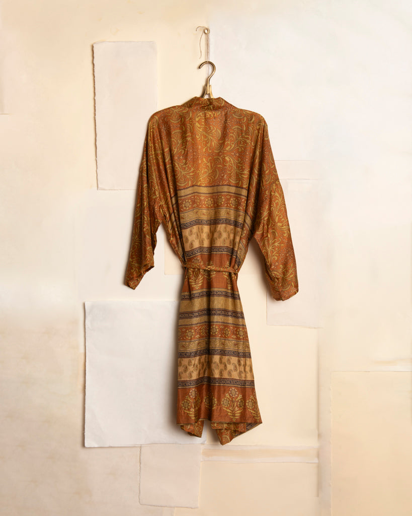 Nook Vintage Silk Robe