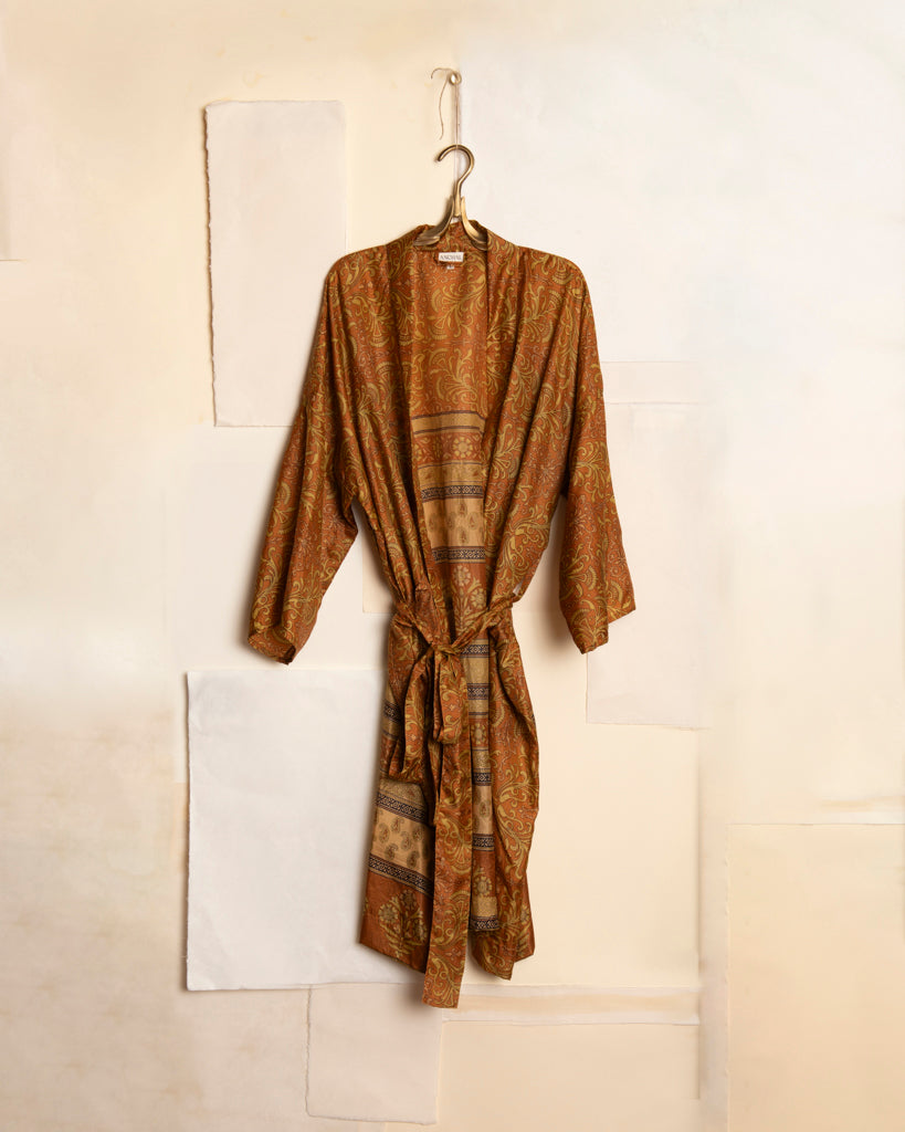 Nook Vintage Silk Robe