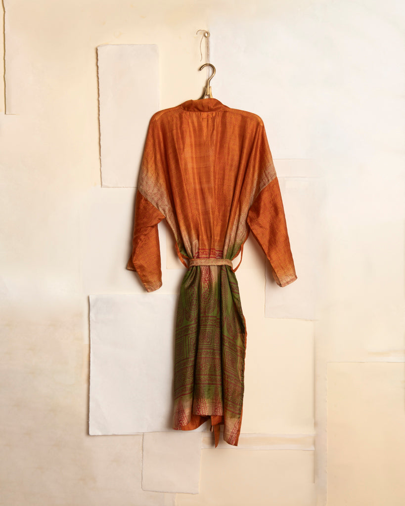 Nook Vintage Silk Robe