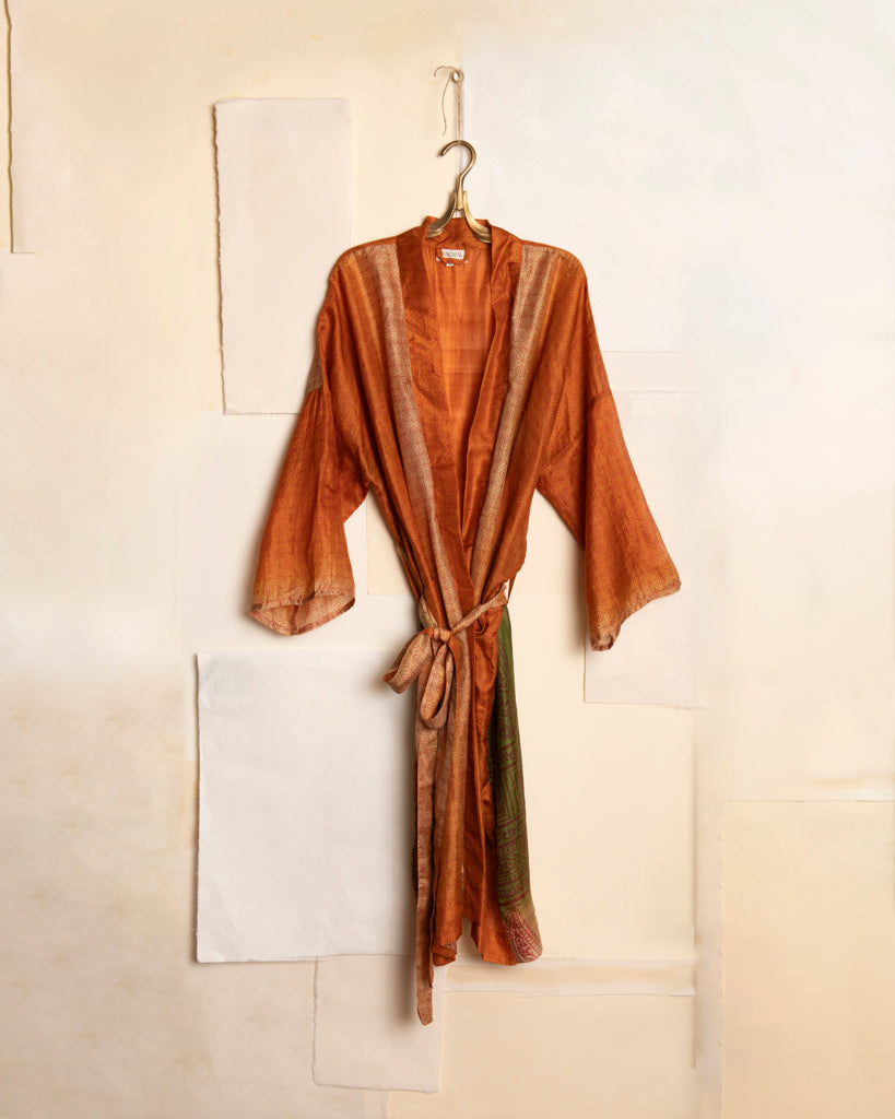 Nook Vintage Silk Robe