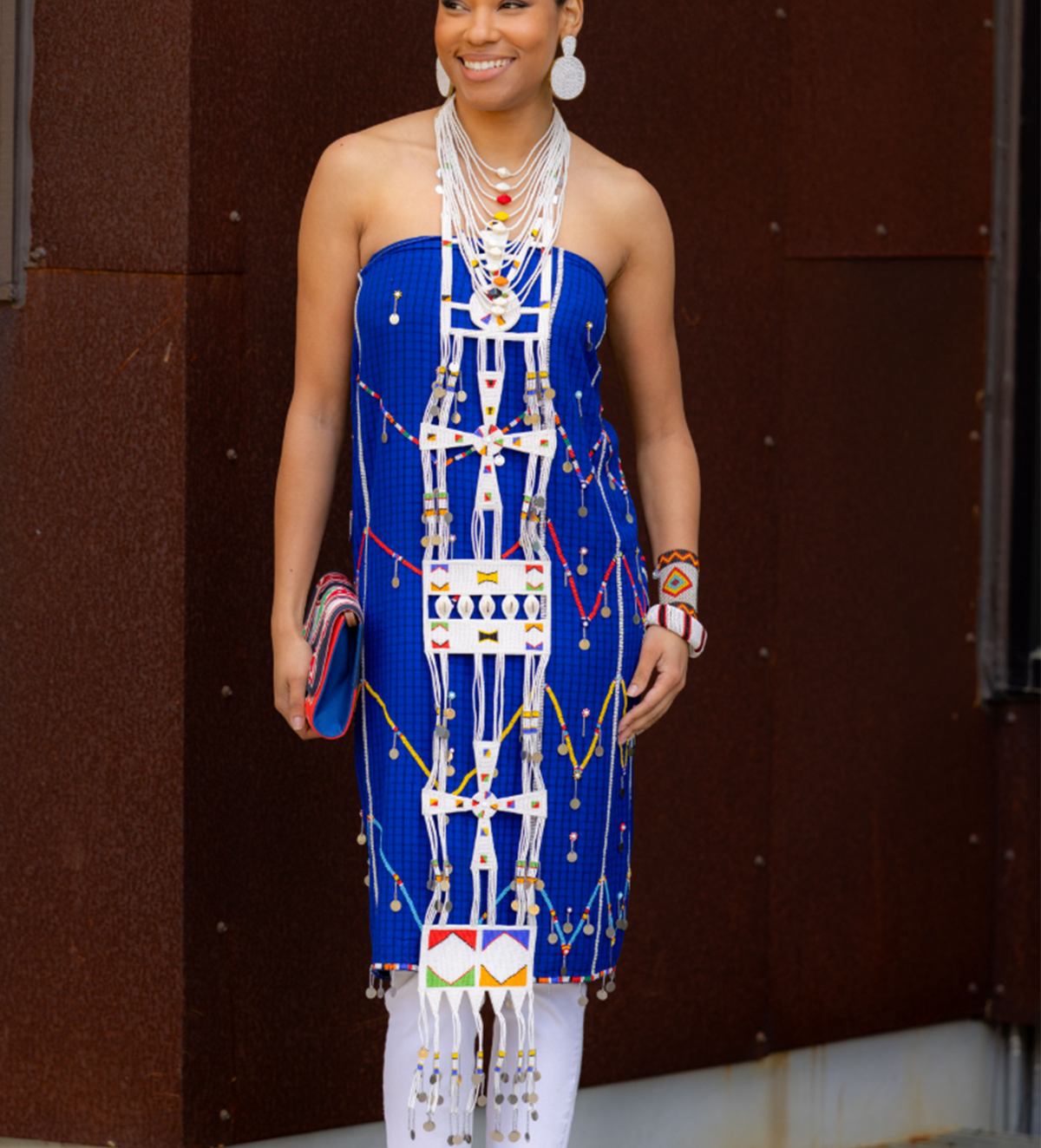 Maasai Long Wedding Necklace