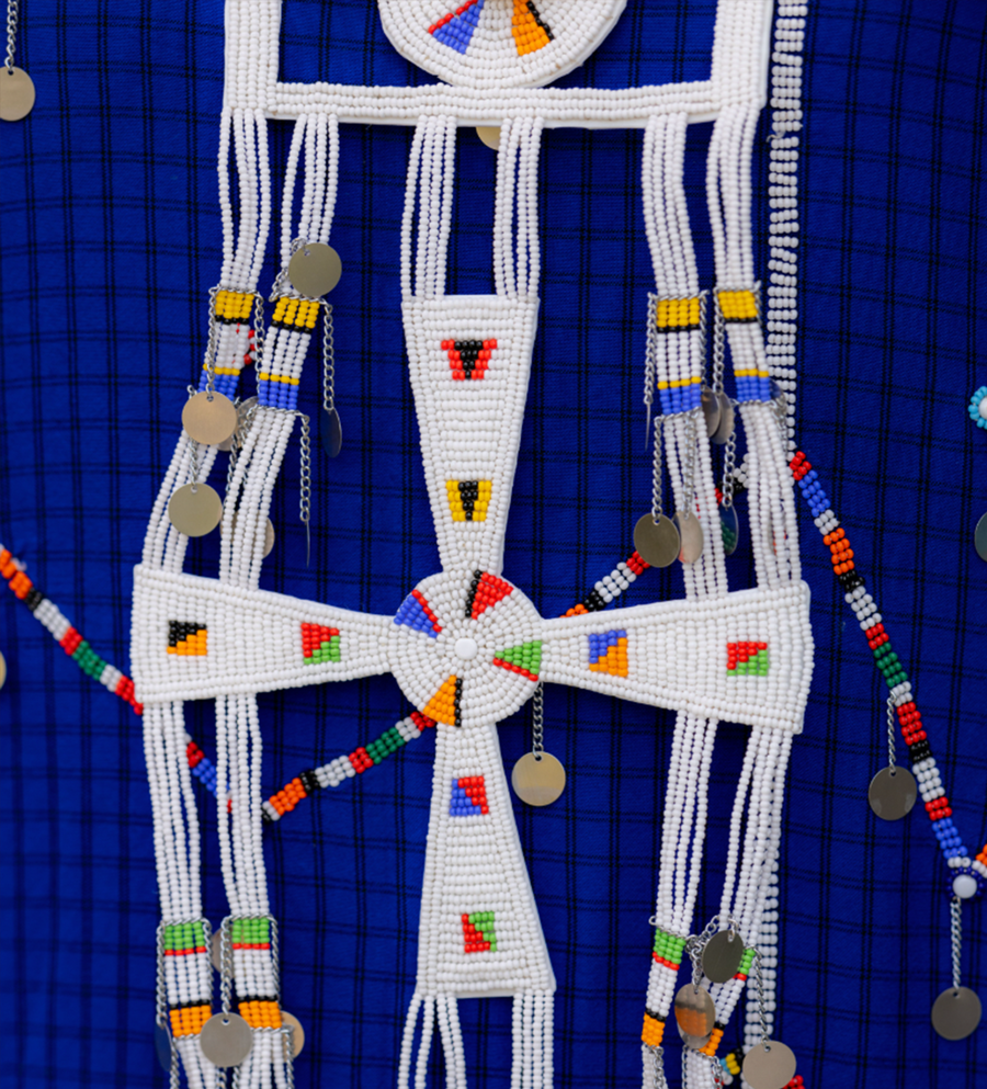 Maasai Long Wedding Necklace