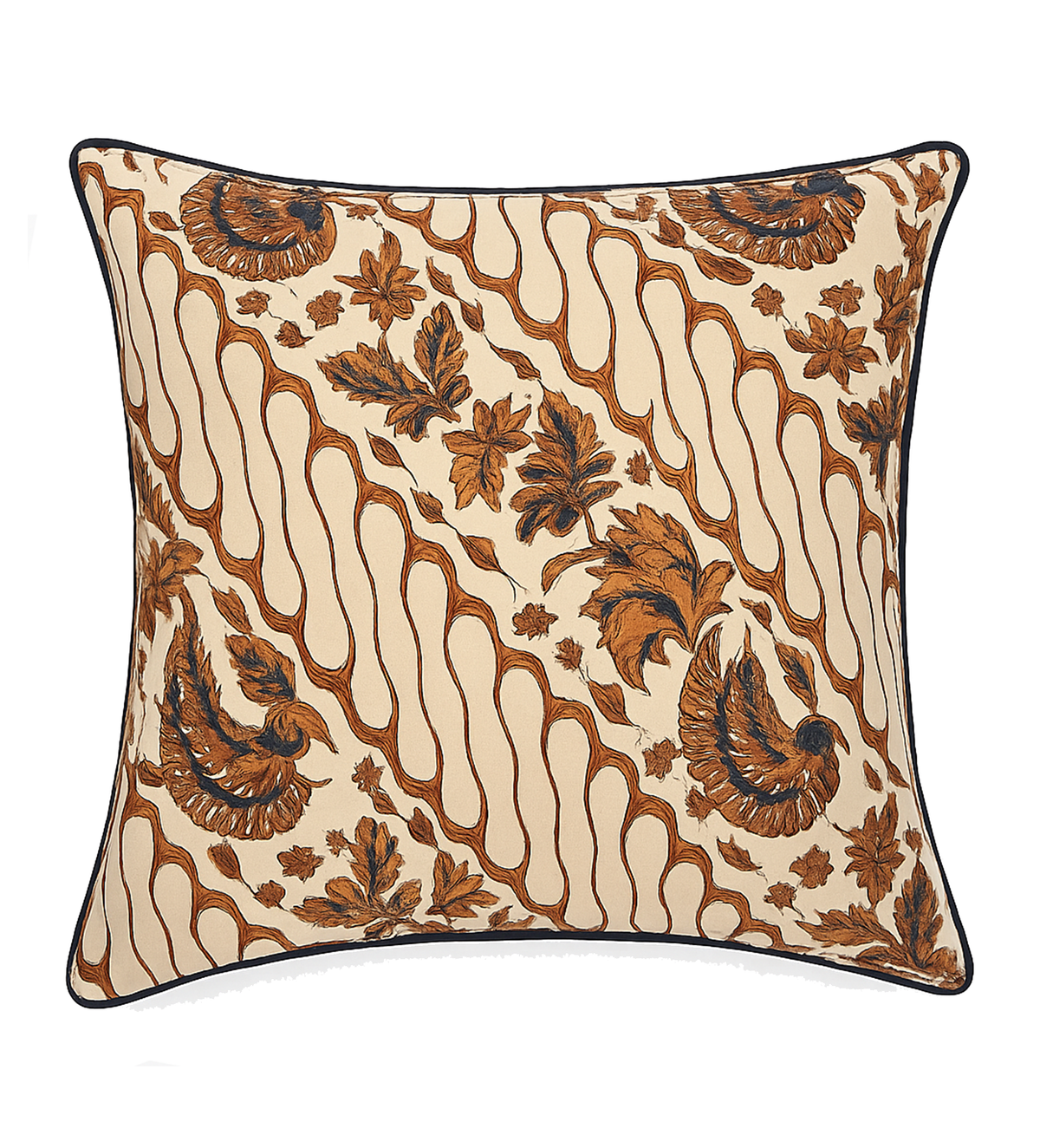 Malee Multi Floral Batik Lumbar Pillow
